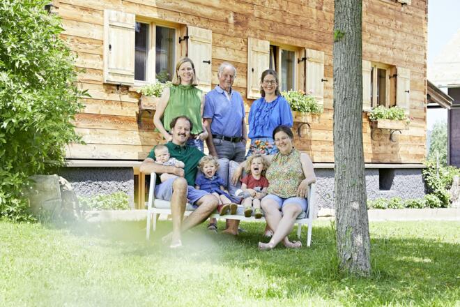 Familie Müller vom Oswalda Hus in Riezlern