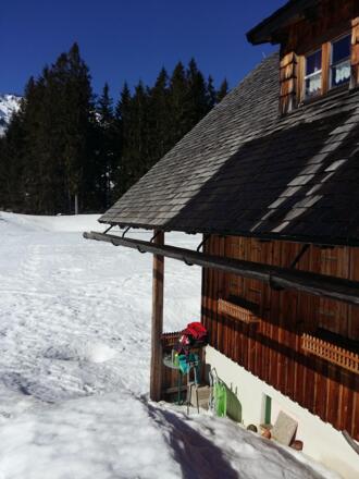 Schneeschuhtour - Schüttbauernalm (von Niglalm)