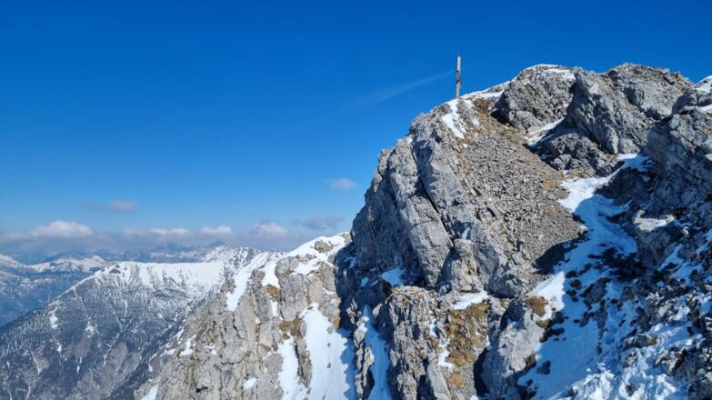 Gipfelaufbau