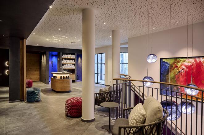 Wellness Atrium und Teebar