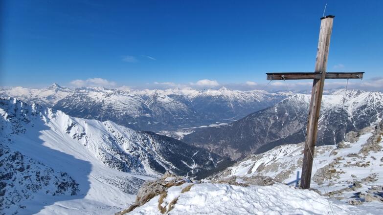 Gipfel - Blick Richtung Stanzach