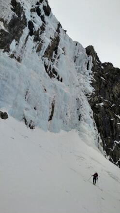 Im Bereich des Rucksackdepots