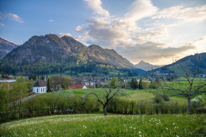 Blick vom Hörnle auf den Kienberg