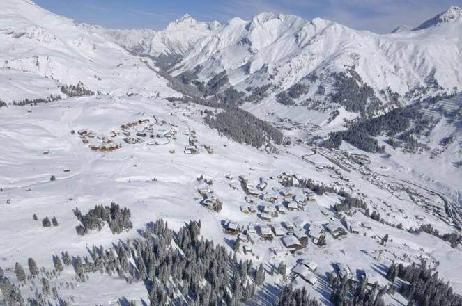 Überblick über Oberlech am Arlberg