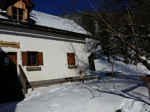 Schneeschuhtour - Gschwendtalm-Gamsstein