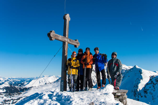 Aussichtsreicher Gipfel