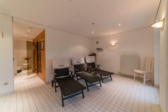 Sauna Ruheraum