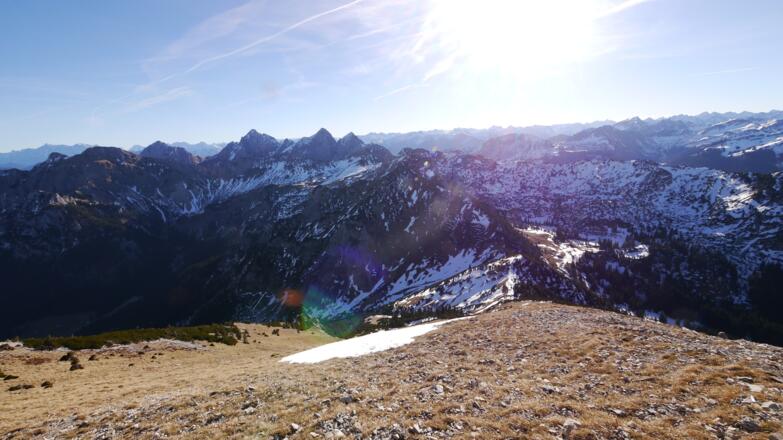 Herrlicher Blick vom Brentenjoch
