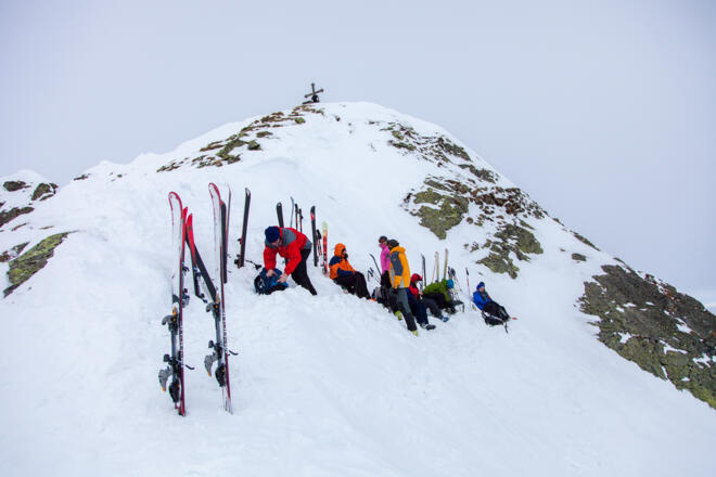 Das Skidepot am Gamskopt