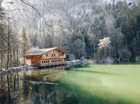 Berglsteinersee 712er Lounge im Winter