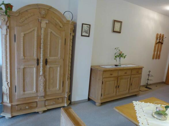 liebevoll eingerichtet im bayerischen Stil