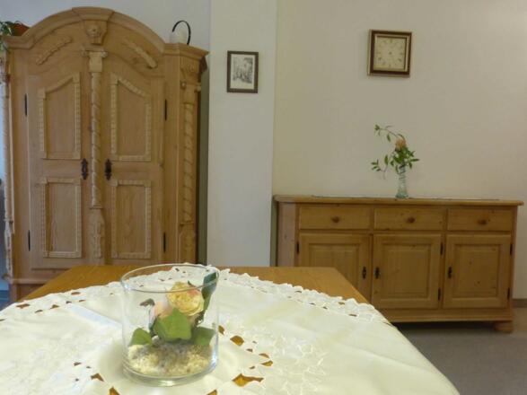 liebevoll eingerichtet im bayerischen Stil