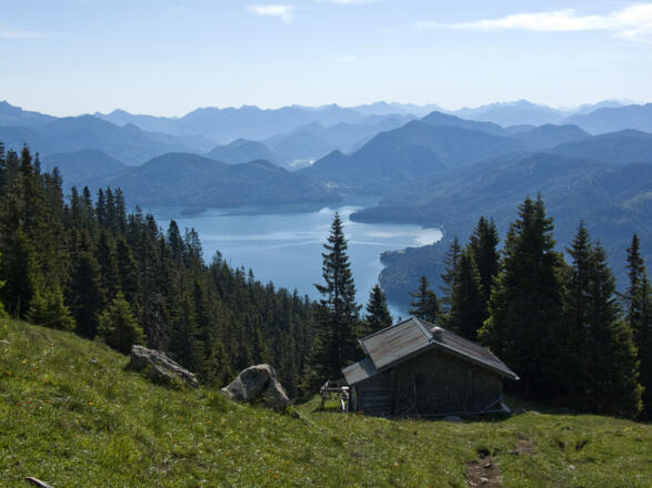 Aussichtsplatz Simetsberg Diensthütte