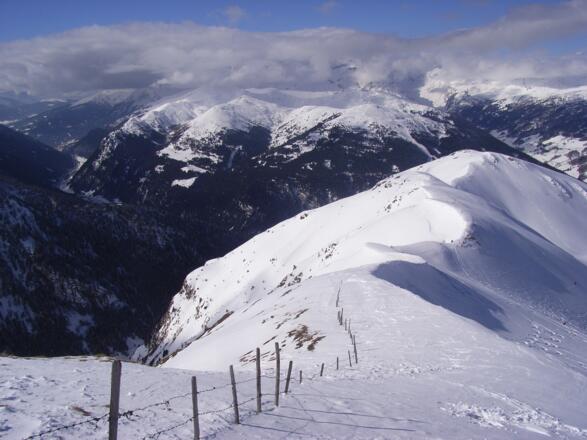 Blick Richtung Padauner Berg