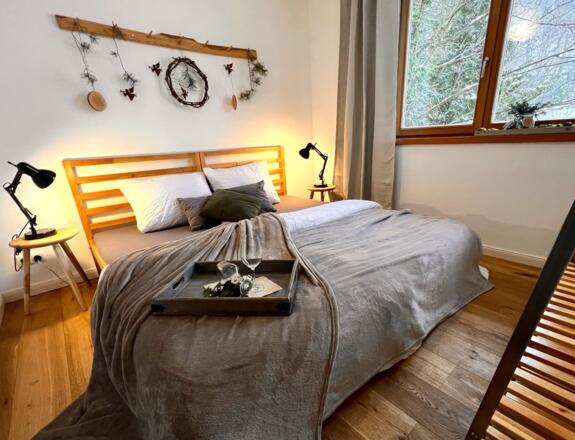 Natürlich entspannen, die zwei  Einzelbetten im 4. Schlafzimmer sind bei Bedarf auseinanderschiebbar