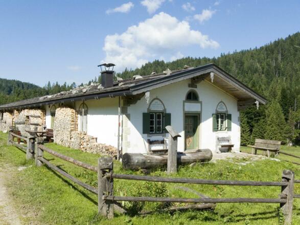 Die idyllische Luitpolder Alm
