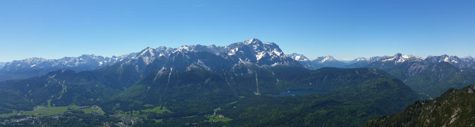 Tolles Panorama nach Süden