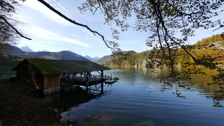 Bootsverleih am Alpsee