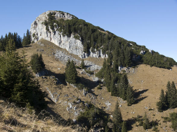 Der Hennenkopf von Osten gesehen
