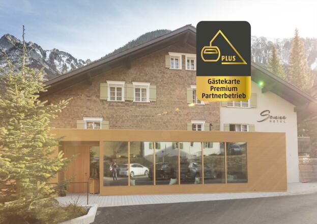 Hotel Sonne inkl. GK Premium Button