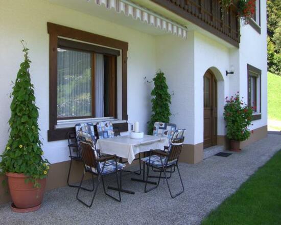 Sitzplatz mit herrlicher Aussicht