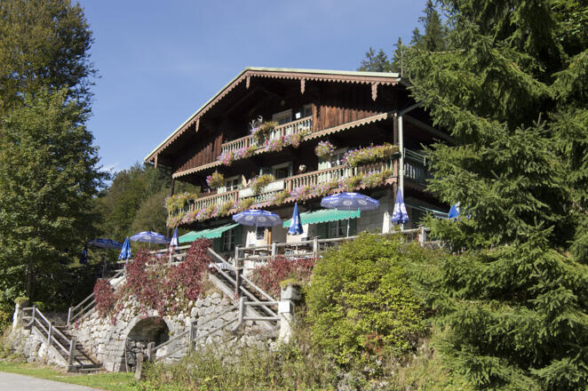 Das Forsthaus Valepp am Ausgangspunkt