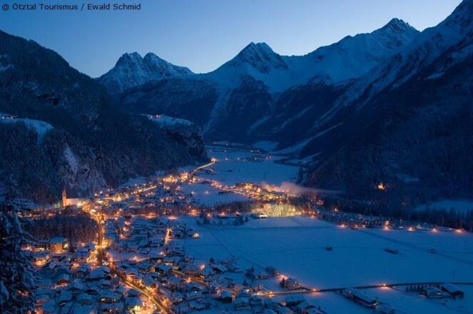 Ortsaufnahme Laengenfeld Winter