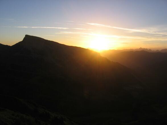 Ifen im Sonnenaufgang