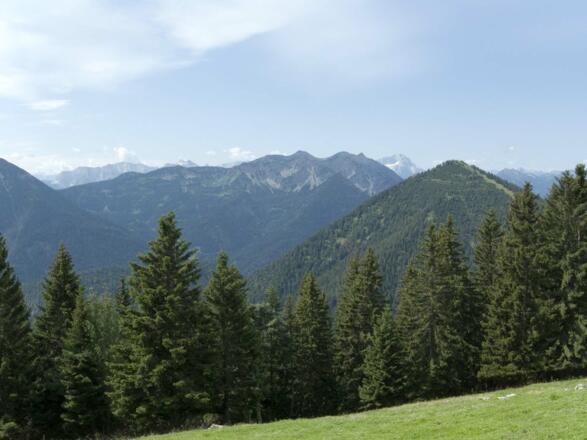 Gipfelschau vom Rauheck ins Estergebirge