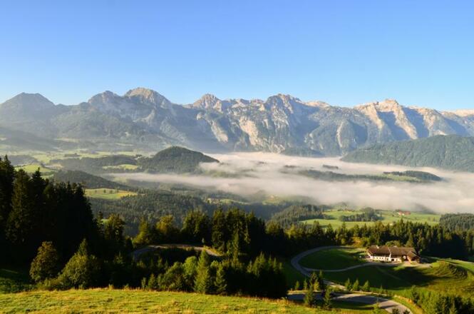 Ausblick Postalm Panoramastraße Abtenau