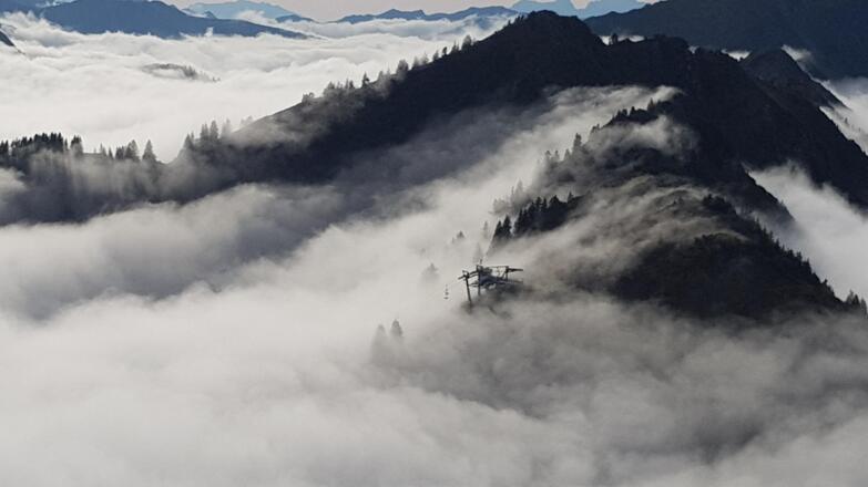 Nebel und Wind