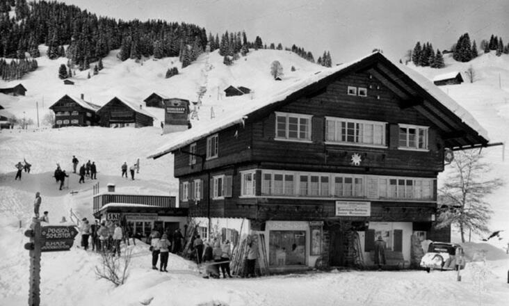 Haus Edelweiß in den 1950er Jahren