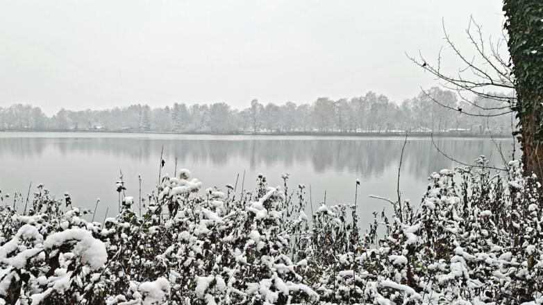 Olchinger See im Winter