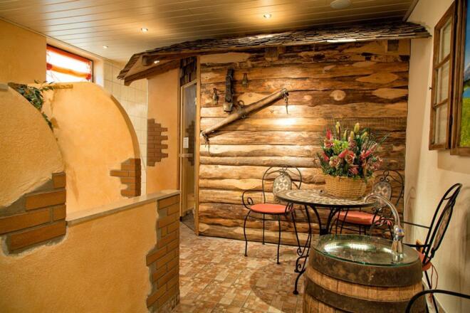 Unsere beliebte Stadl-Sauna, Bild 1