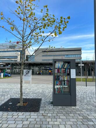 Offener Bücherschrank