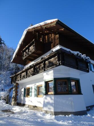 Villa im Winter