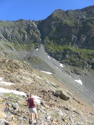 Kreuzspitze aus dem Jedlasgrübl