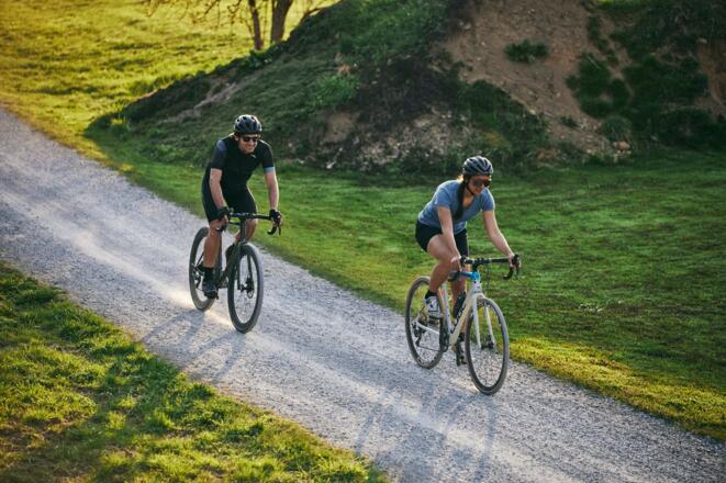 Gravelbiker im Bregenzerwald