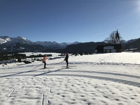 Tolle Loipen mit herrlichem Panorama