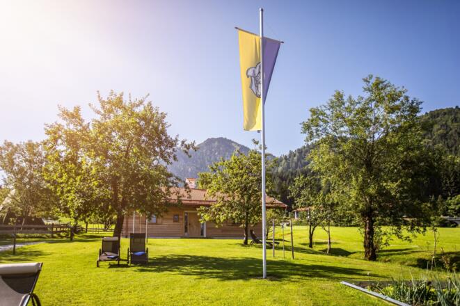 Gartenbereich mit Liegewiese