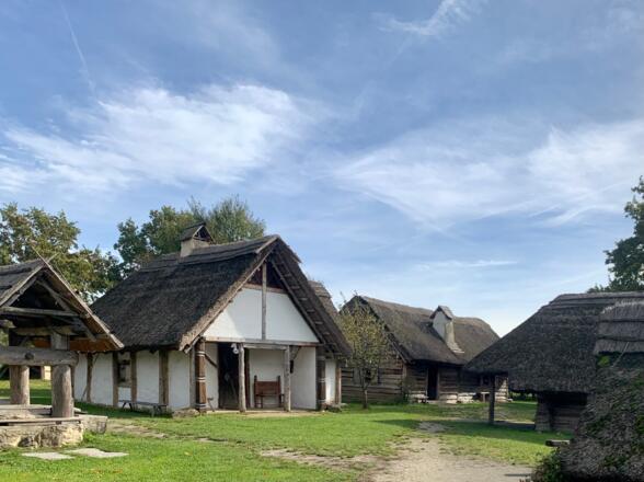 Herrenhaus in der Keltensiedlung Mitterkirchen
