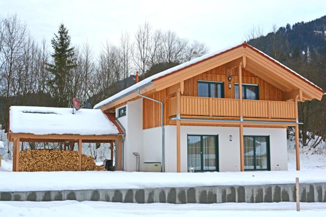 Ferienhaus Doubek im Winter