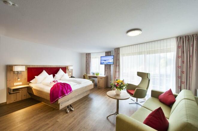 Doppelzimmer Standard Hotel Erlebach Kleinwalserta