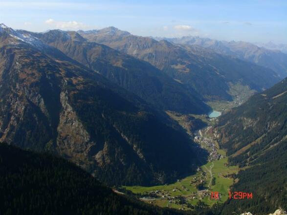 Blick auf das Montafonertal
