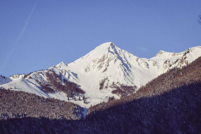 Der Geigelstein im Winter