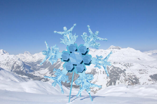 SchneeflockenPanoramaWeg Rüfikopf