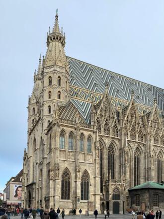 Stephansdom Wien Südseite Langhaus