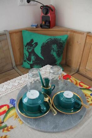 Sitzecke im Hirtenzimmer