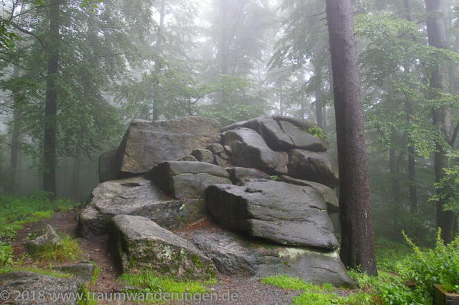 Granitfelsen am Epprechstein