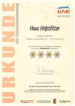 Urkunde_4_Edelweiß